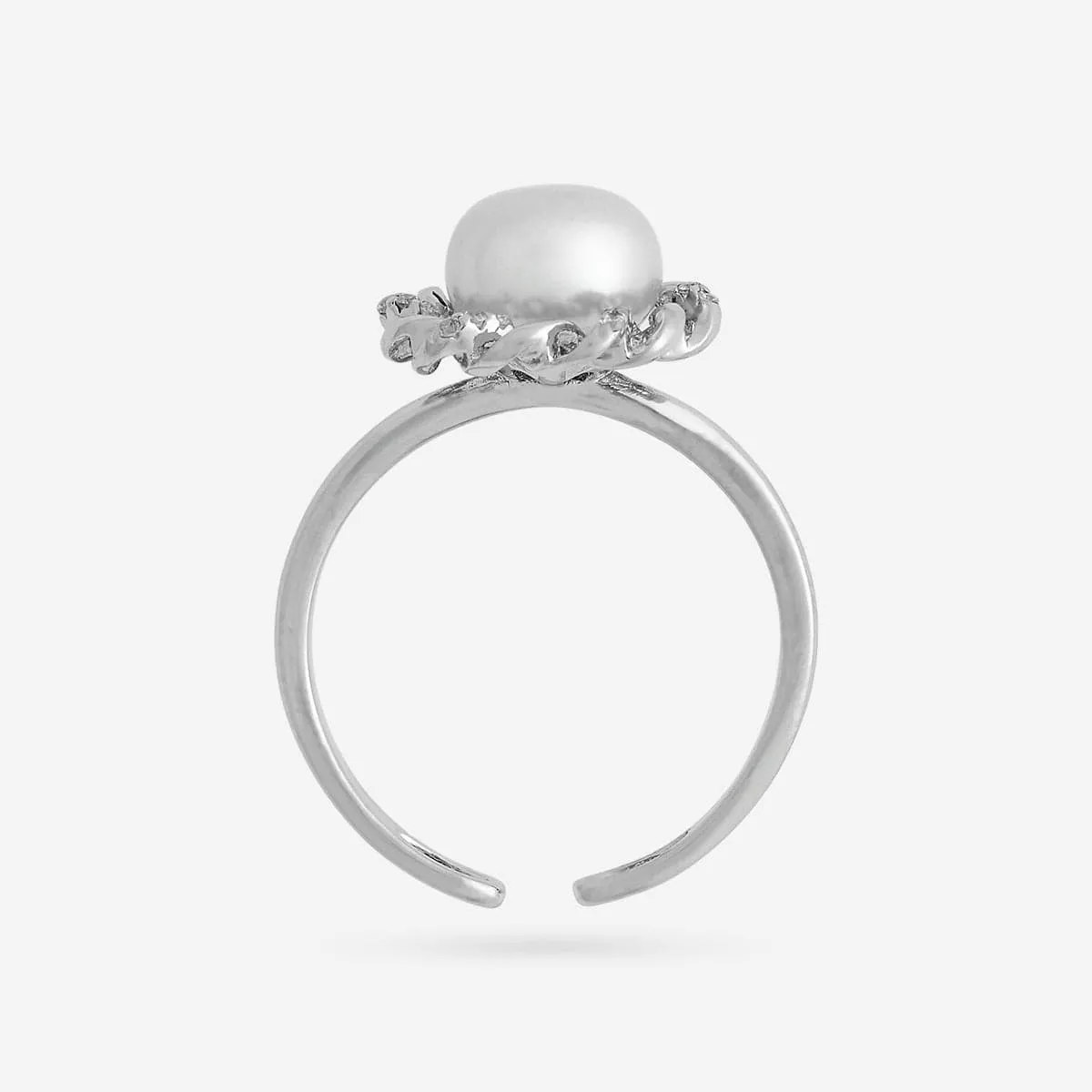 Trendy Pearl Finger Ring 174214