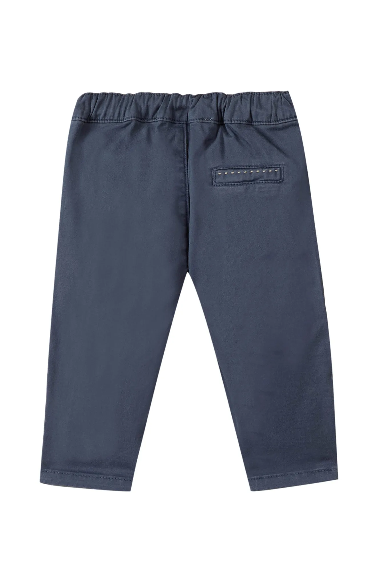 Trousers - Navy blue twill