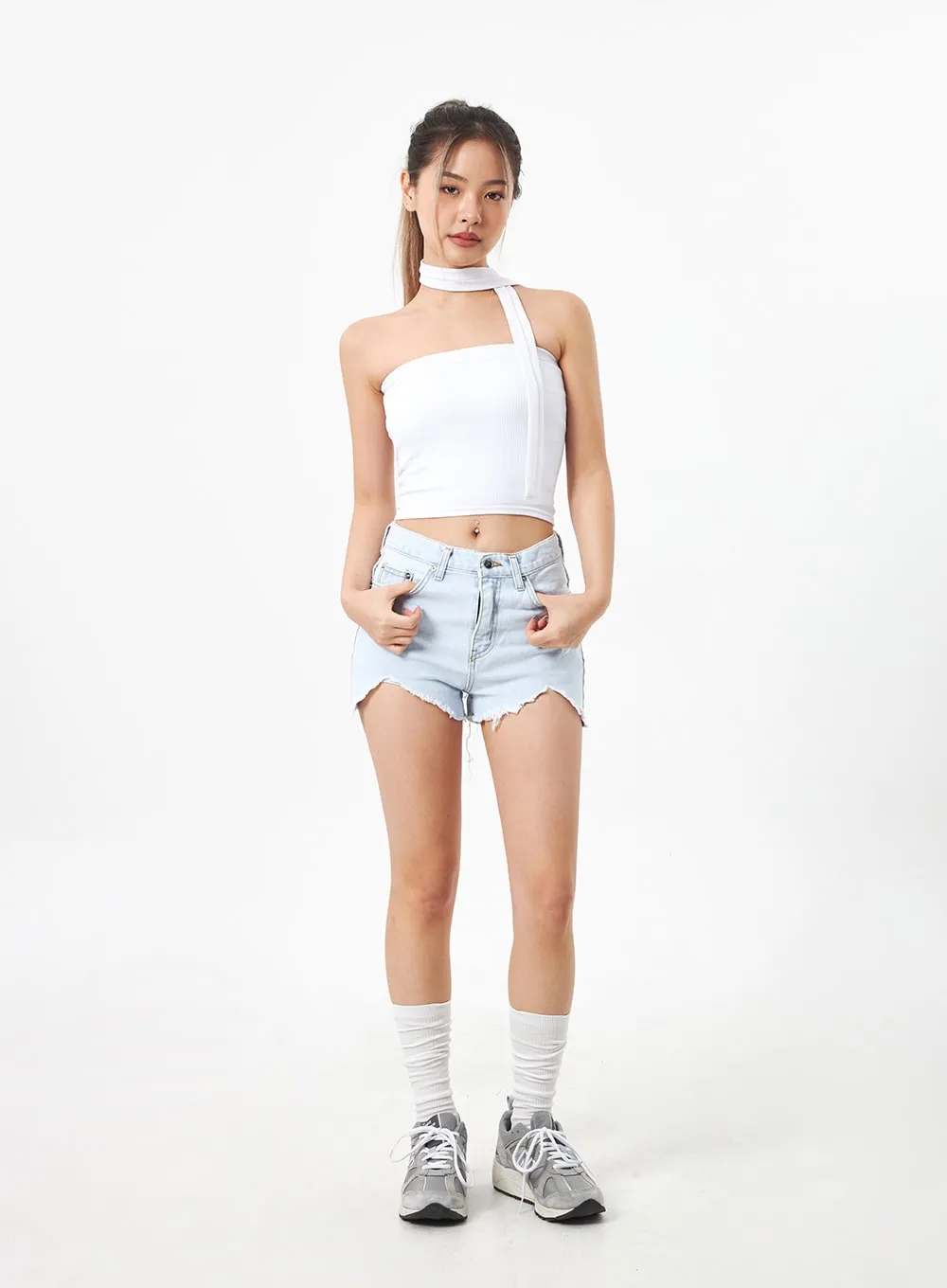 Tube Top With Scarf CA305