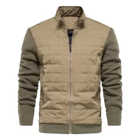 West Louis™ Business Casual Warm Knit Sleeve Jacket
