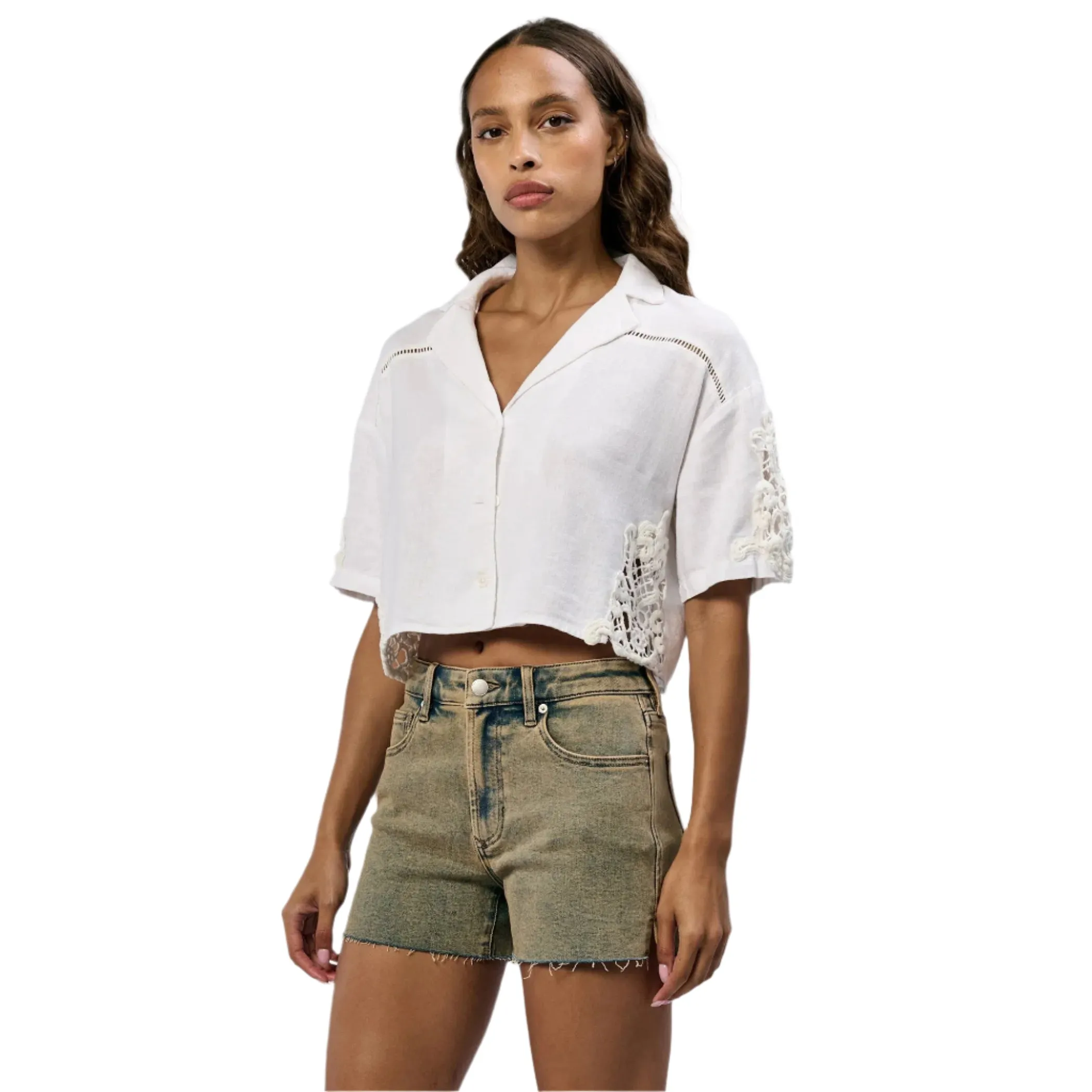 Women's Dear John Darby Novelty Top DSH1446L1WHT