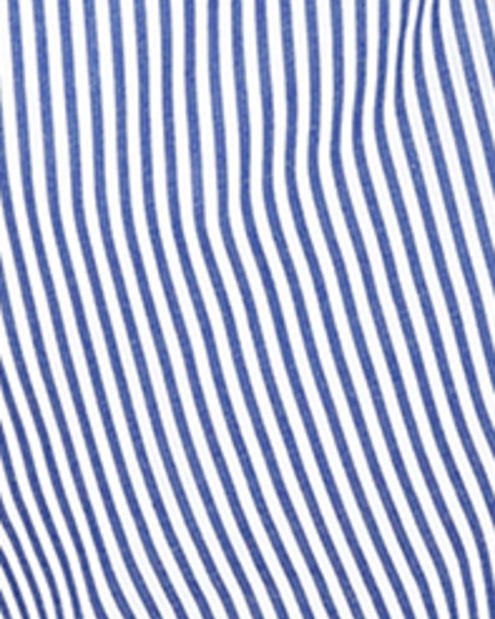 Yaretzi Relaxed Cotton Shirt | Dusty Blue / White