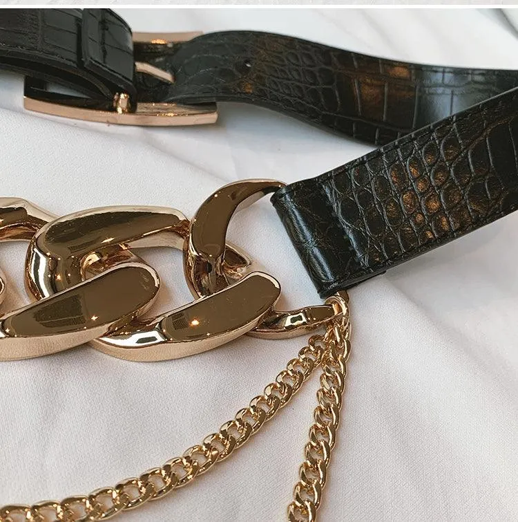 Youthful Versatile Casual Belt in PU Leather